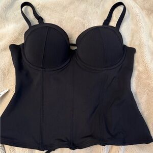 Lushy Bustier Swim - Black